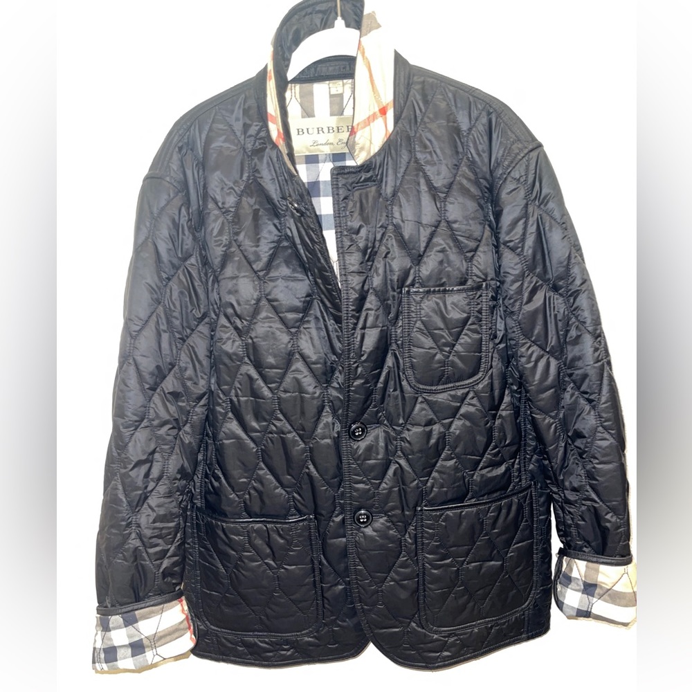Burberry diamond cut coat